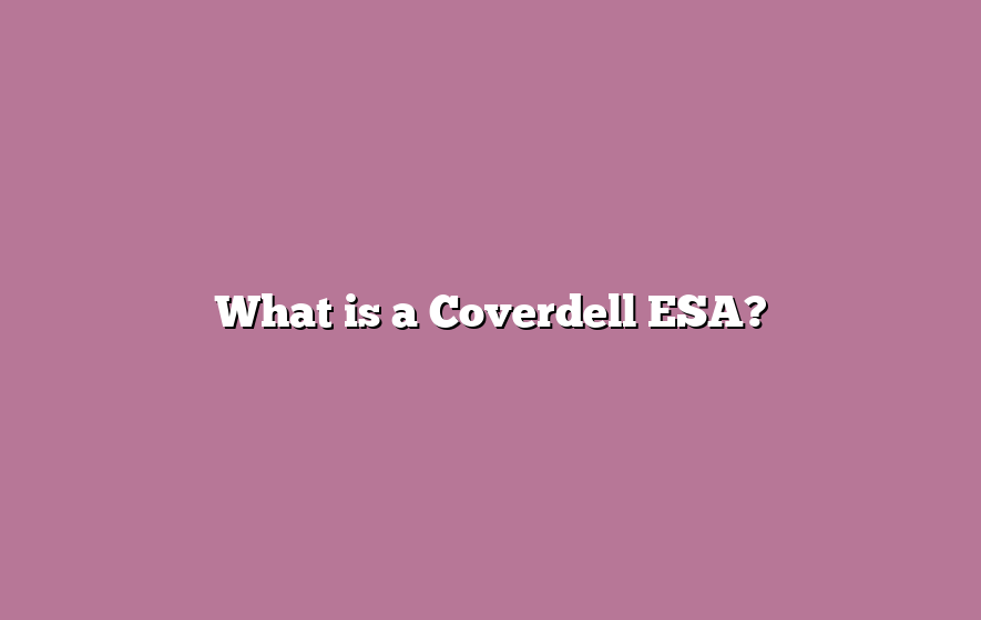 What is a Coverdell ESA?
